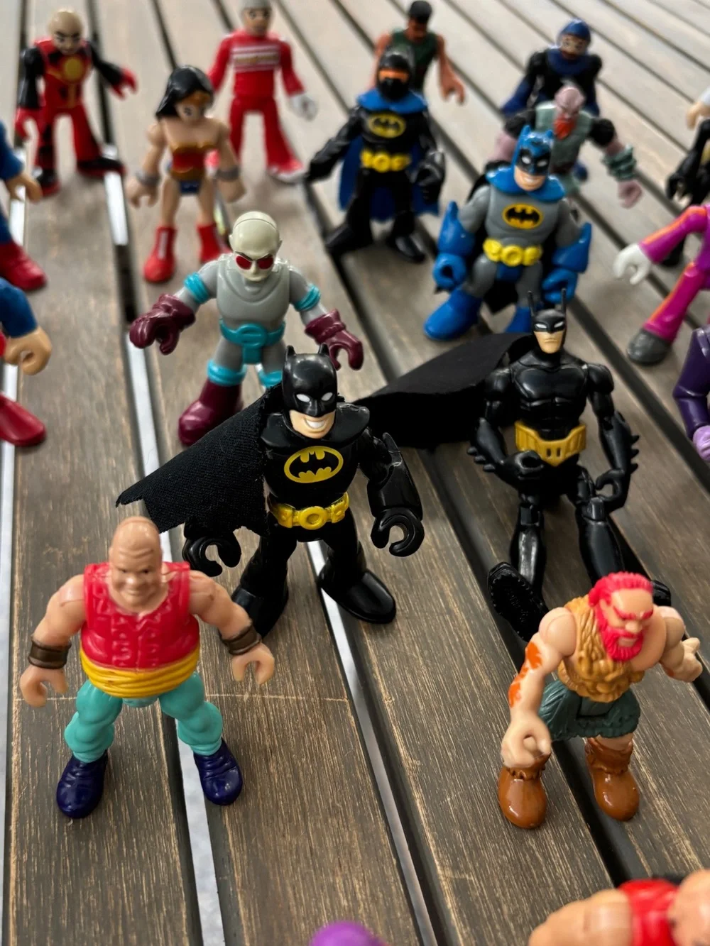 Lot of 38 Various Action Figures (Batman, Superman, Etc)